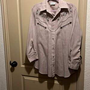 Vintage H bar C western shirt
